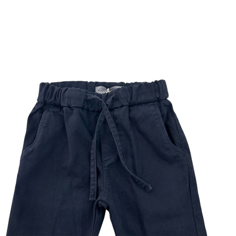 PANTALONE CON ELASTICO MR3168 BLU## MANUEL RITZ 