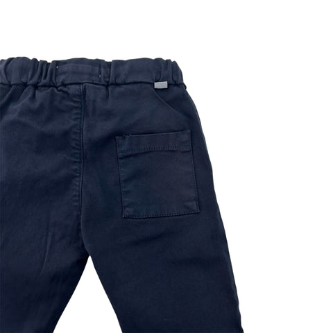 PANTALONE CON ELASTICO MR3168 BLU## MANUEL RITZ 