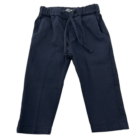 PANTALONE CON ELASTICO MR3168 BLU## MANUEL RITZ 