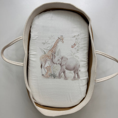MUSSOLA IN GARZA 70X70 GIUNGLA MUSSOLA U FIRST BABY 