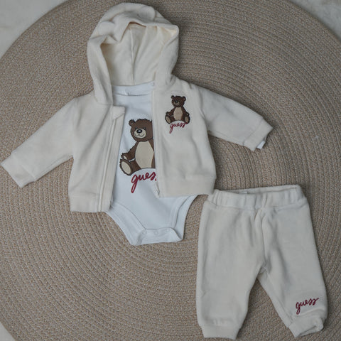 TUTA 3 PEZZI IN CINIGLIA H6BG10 K6029 G012 GUESS 