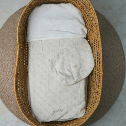 COPERTA CALDO COTONE E PELLICCIA CON POCHETTE H6YZ18 W2966 PMP2 GUESS 
