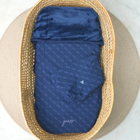 COPERTA CALDO COTONE E PELLICCIA CON POCHETTE H6YZ18 W2966 PMVX GUESS 