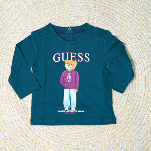 T-SHIRT IN COTONE N6YI06 K3794 G8J3 GUESS 