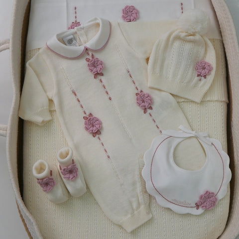 TUTINA, CAPPELLO E BABBUCCE IN LANA IS1010BIS/1071/10S C299 MARLU' 