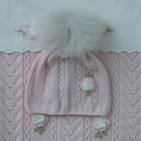 TUTINA, CAPPELLO E BABBUCCE IN LANA IS1110/1171PP/11S C302 MARLU' 