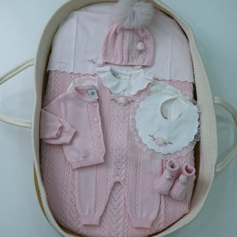 SALOPETTE, CAPPELLO E BABBUCCE IN LANA IS1131/1171PP/11S C302 MARLU' 
