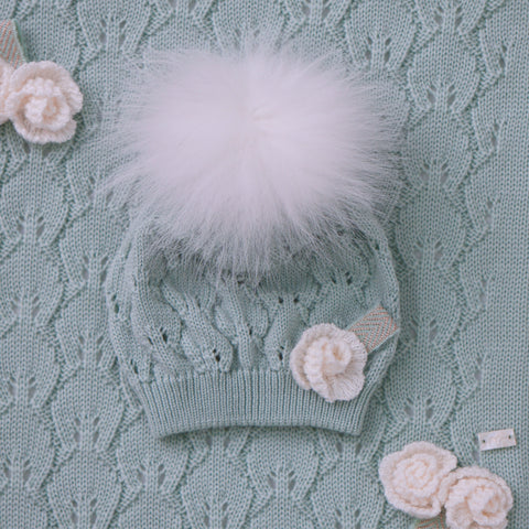 TUTINA, CAPPELLO E BABBUCCE IN LANA IS2010/2071PP/20S C6L2 MARLU' 