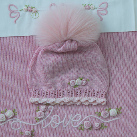TUTINA, CAPPELLO E BABBUCCE IN LANA IS2710/2771PP/27S C9903 MARLU' 