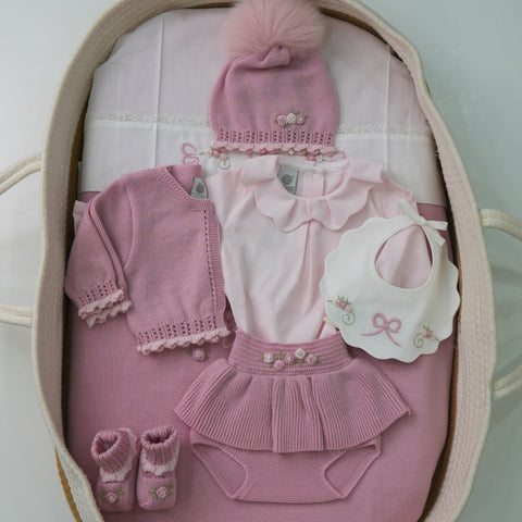 COMPLETO, CAPPELLO E BABBUCCE IN LANA IS2760MU/2771PP/27S C993 MARLU' 