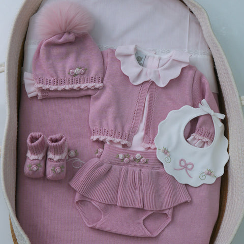 COMPLETO, CAPPELLO E BABBUCCE IN LANA IS2760MU/2771PP/27S C993 MARLU' 