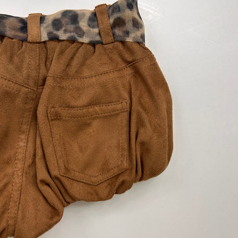 SHORT IN SUEDE MG1800 SUEDE## MISS GRANT 