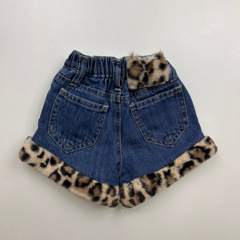SHORT IN JEANS ED ECO PELLICCIA MG1858 BLU# MISS GRANT 