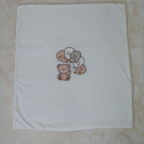 COPERTA IN CINIGLIA I26005B BIANCO NANAN 