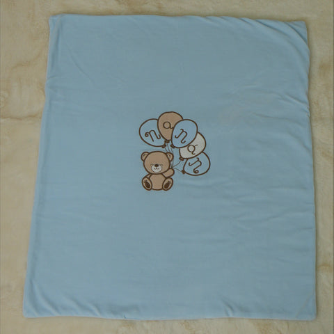 COPERTA IN CINIGLIA I26005C CIELO NANAN 