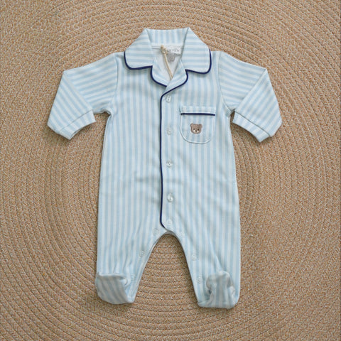 TUTINA IN CALDO COTONE I26023C CELESTE NANAN 