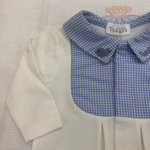 TUTINA IN CINIGLIA MILLE RIGHE I26172 B/CIELO NANAN 