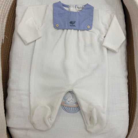 TUTINA IN CALDO COTONE I26173 B/CIELO NANAN 