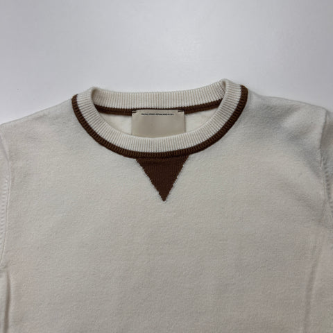 MAGLIONE IN VISCOSA TBA26038MA O-WHITE/C. TRUSSARDI 