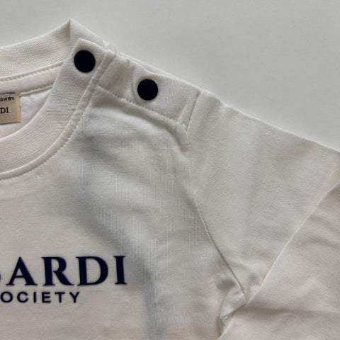 T-SHIRT IN COTONE TIA26041TS O-WHITE/B.N. TRUSSARDI 