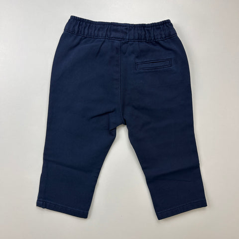 PANTALONE CON ELSTICO TIA26077PA BLUE NAVAL TRUSSARDI 