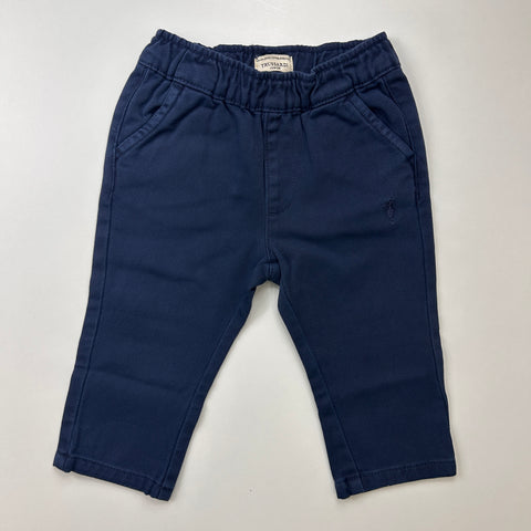 PANTALONE CON ELSTICO TIA26077PA BLUE NAVAL TRUSSARDI 