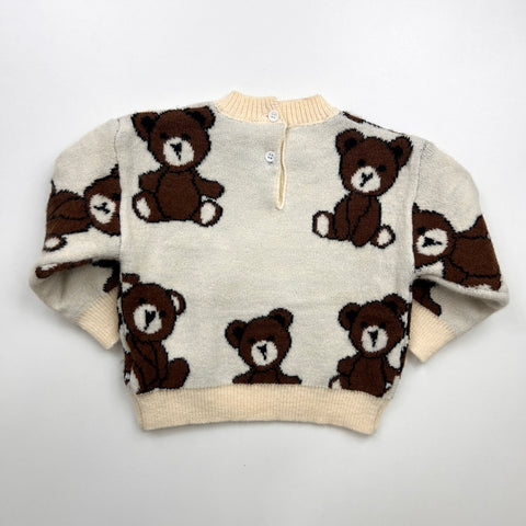 MAGLIONE CONN ORSETTI UE2328 PANNA# U+é 