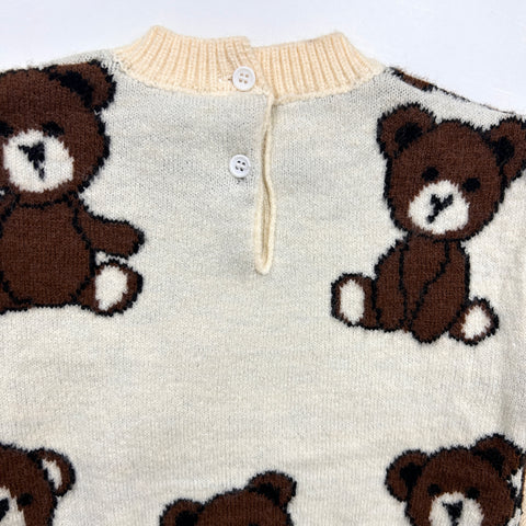 MAGLIONE CONN ORSETTI UE2328 PANNA# U+é 