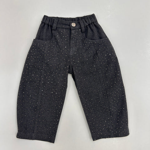 PANTALONE BALLON CON STRASS UE2337 ANTRA## U+é 