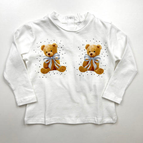 T-SHIRT IN COTONE UE2431 LATTE# U+é 