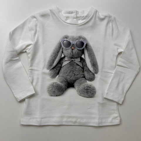 T-SHIRT IN COTONE UE2485 LATTE# U+é 