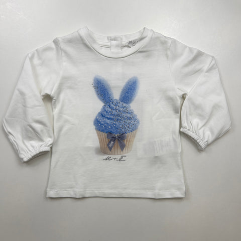 T-SHIRT IN COTONE UE2489 LATTE# U+é 