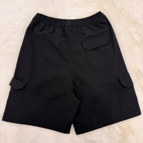 BERMUDA CARGO IN POPELIN BMP6101J NERO BTS PACIOTTI 