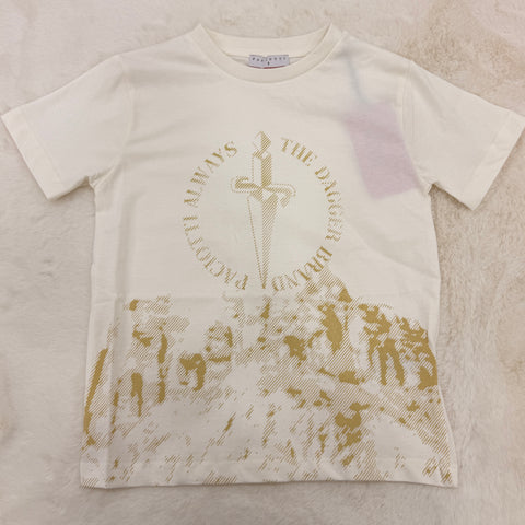 T-SHIRT IN COTONE TSP6101J PANNA BTS PACIOTTI 