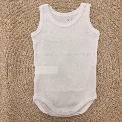 BODY IN COTONE ORSETTI 01777 BIANCO CALAMARO 