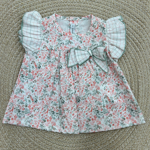 CASACCA E CULOTTE IN COTONE 22112 MENTA CALAMARO 