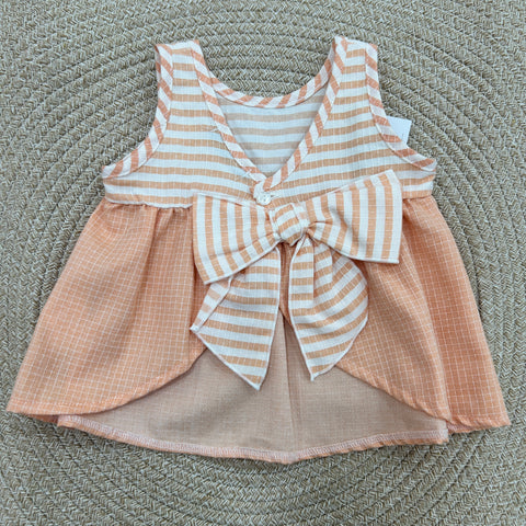 CASACCA E CULOTTE IN COTONE 22116 MELOCOTON CALAMARO 