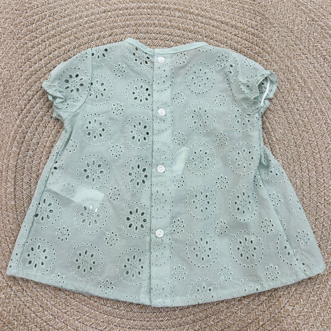 CASACCA E CULOTTE IN SANGALLO 22119 MENTA CALAMARO 
