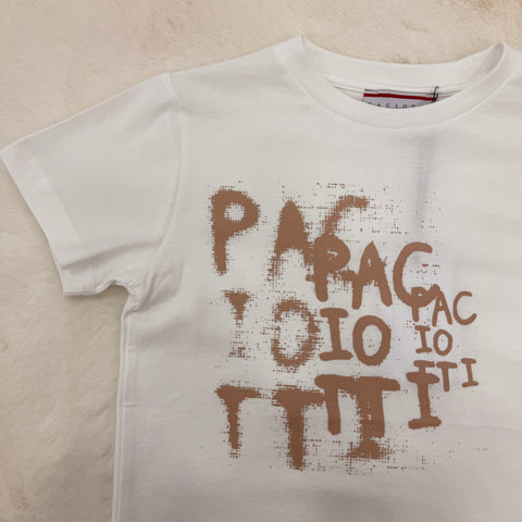 T-SHIRT IN COTONE TSP6163J BIANCO PACIOTTI 4US 