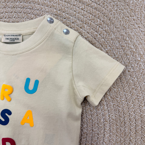 COMPLETO IN COTONE TIP26070CJ BEIGE TRUSSARDI 