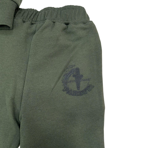 TUTA FELPATA COMP6302B MILITARE BTS 4US 