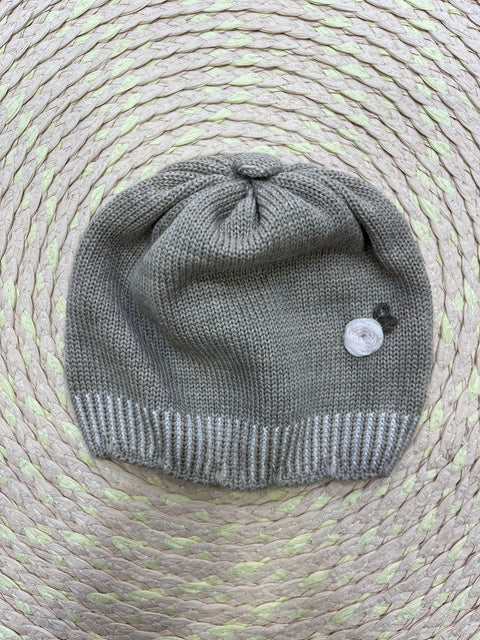 CAPPELLO IN LANA IN1071BT TORTORA/ROSA MARLU' 