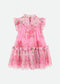ABITO IN TULLE A FIORI MARIGOLD BEGONIA ANGELS FACE 