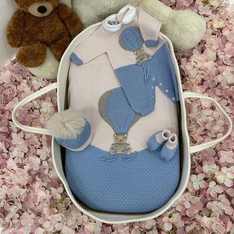 TUTINA E BABBUCCE IN LANA IN5710/IN57S C CIELO MARLU 