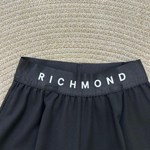 PANTALONE PALAZZO RGA25216PA BLACK RICHMOND 