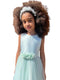 ABITO MIKADO E TULLE BB802448 VERDE# BELLA BRILLI 