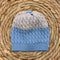 CAPPELLO IN LANA IN6871BT CIELO/GRIGIO MARLU' 