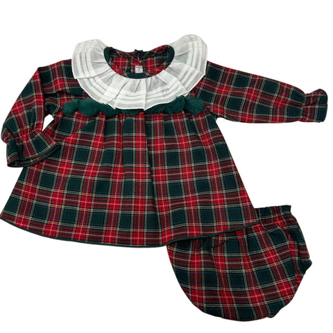 ABITO E CULOTTE TARTAN 22104 U CALAMARO 