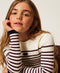 MAGLIONE A COSTINE 252GJ3035 12735 TWIN SET 