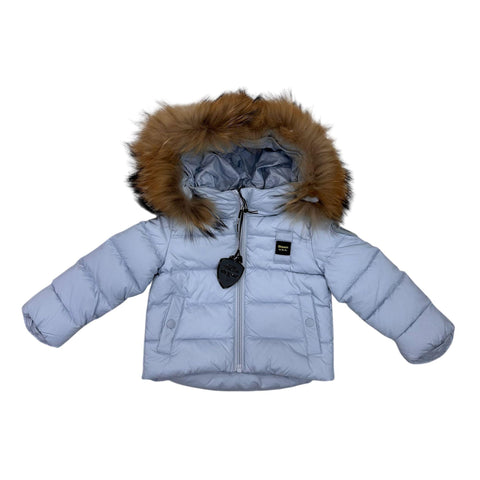 GIUBBOTTO CON PELLICCIA NATURALE 25WBBXC02450 005183 975 BLAUER 